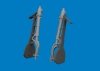 Eduard 6481174 A6M undercarriage legs PRINT for EDUARD 1/48